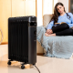 Маслен радиатор Taurus Agadir Malbork 1500W/2500W– мощно отопление с ECO режим, програмируем таймер и лесно управление 1