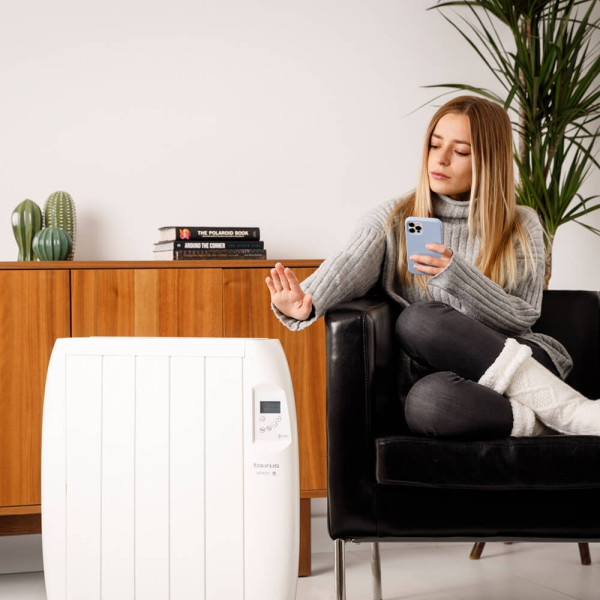 Маслен радиатор Taurus Malbork Connect 1500/2000W с Wi-Fi управление 2