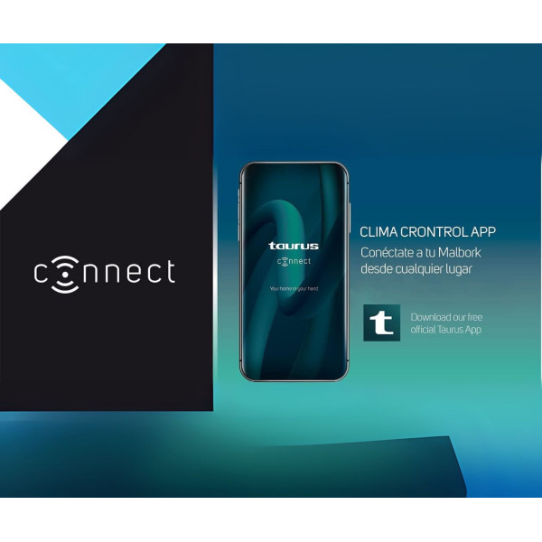 Маслен радиатор Taurus Malbork Connect 1500/2000W с Wi-Fi управление