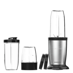Блендер Taurus Shake & Go – 800W мощност, пулсова технология и аксесоари за смутита, ядки и подправки