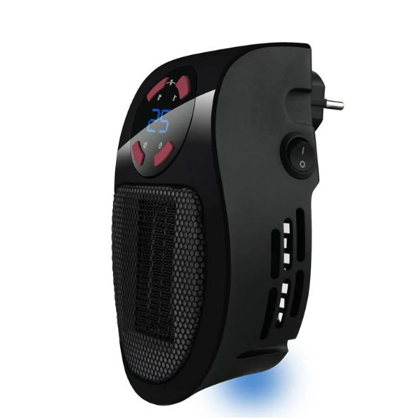 Мини керамичeн отоплител Taurus TROPICANO PLUG HEATER – 500W, дигитален дисплей, таймер 5