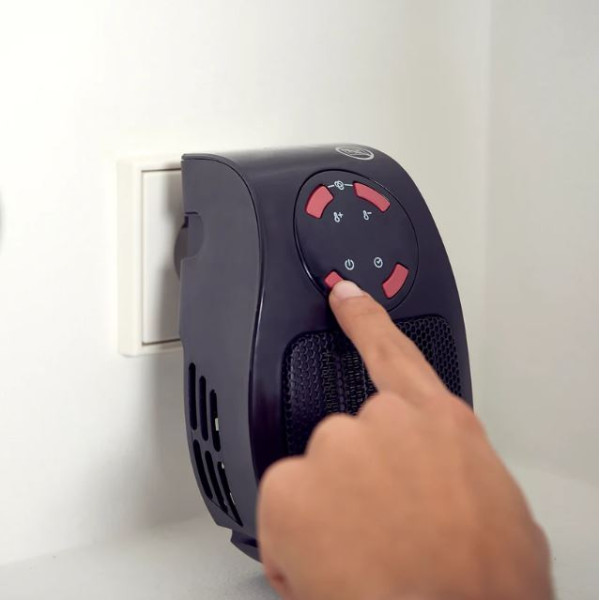 Мини керамичeн отоплител Taurus TROPICANO PLUG HEATER – 500W, дигитален дисплей, таймер 1