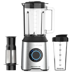 Блендер Taurus Prior Advance+ 1800 (1800W, 2L, 6 ножа, 4 функции, филтър, чаша) и Prior Inox 1500 (1500W, 2L, Turbo)