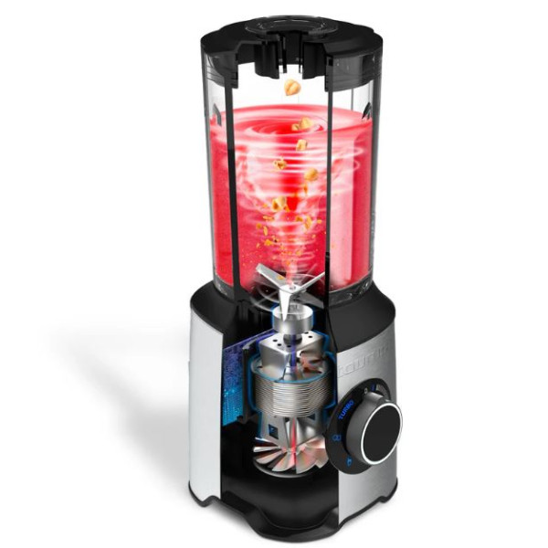 Блендер Taurus Prior Advance+ 1800 (1800W, 2L, 6 ножа, 4 функции, филтър, чаша) и Prior Inox 1500 (1500W, 2L, Turbo) 8