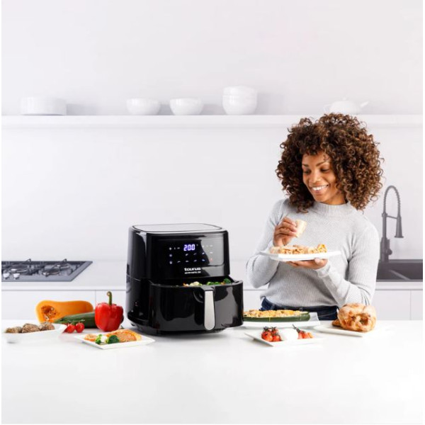 Фритюрник с горещ въздух Taurus Air Fry Digital 360 – 7.5L, 2150W, 360° двойна резистенция, 10 програми