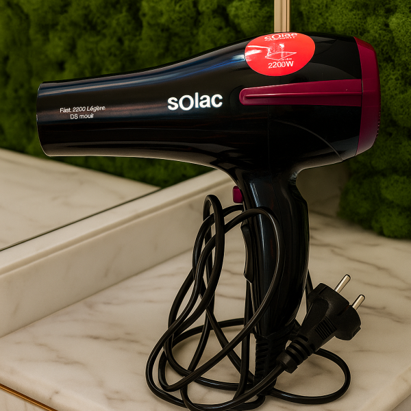 Сешоар Solac Fast, 2200 Légere – ултра лек и мощен 2