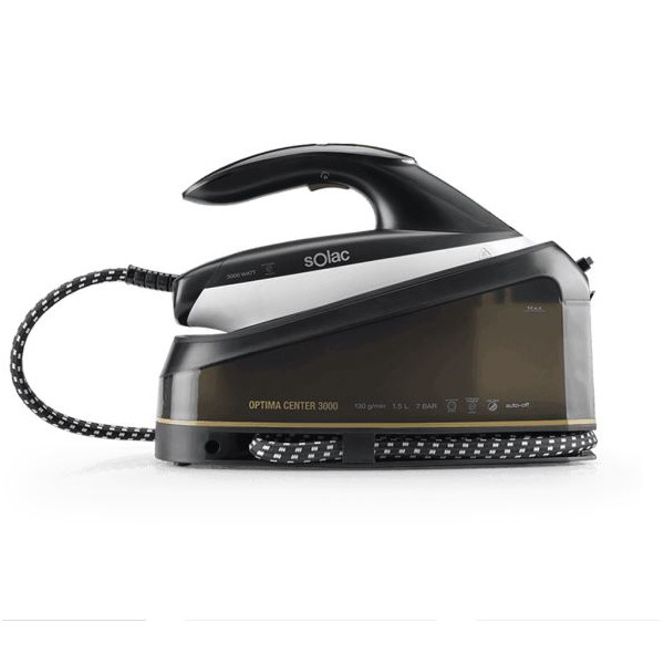 Парна ютия Solac Optima Center 3000 – 3000W, 7 bar налягане, 130 g/min, 1.5L 8