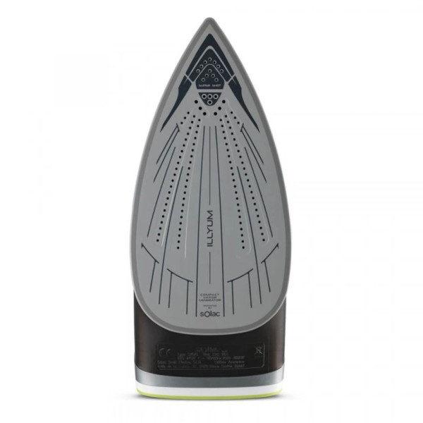 Ютия Solac Intelligent Evolution Sensor – 2800W, Illyum плоча, 190 g/min парен удар, Eco/Turbo 6