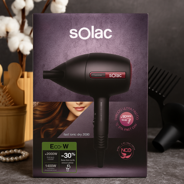 Сешоар Solac Fast Ionic Dry 2000 3