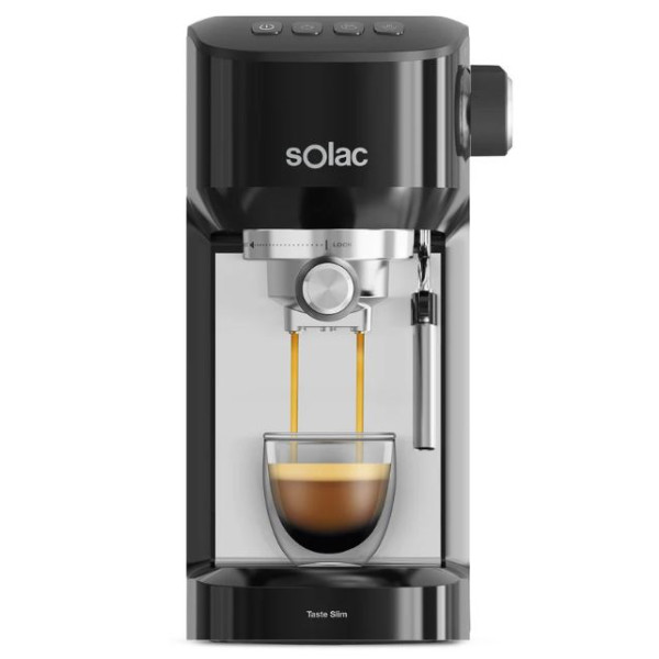 Кафемашина Solac Taste Slim – 20 бара, Thermoblock, 1.4L, пара и капучино, 1350W 2