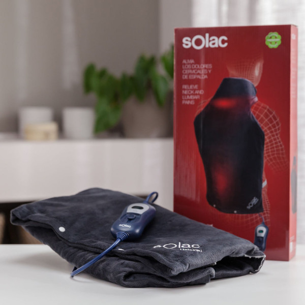Нагревателната терапевтична подложка Solac Helsinki Cervical-Espalda 2