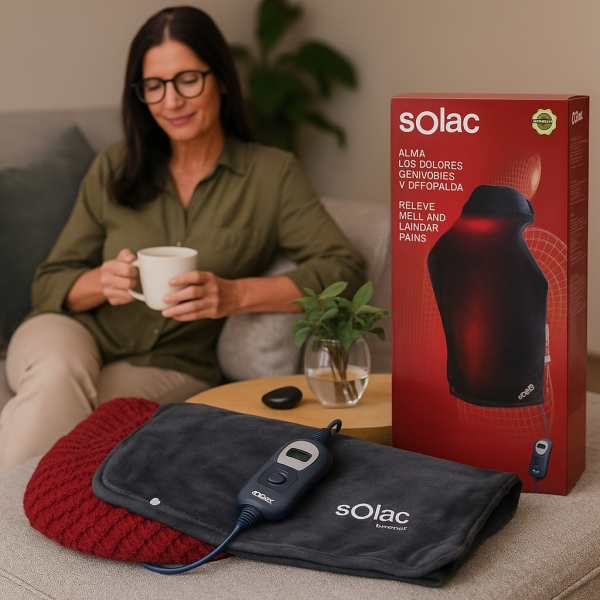 Нагревателната терапевтична подложка Solac Helsinki Cervical-Espalda 1