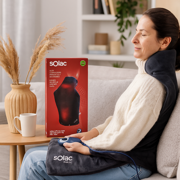 Нагревателната терапевтична подложка Solac Helsinki Cervical-Espalda