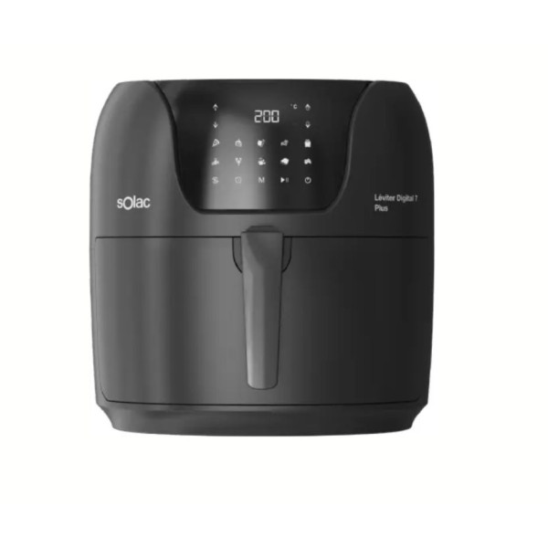 Еър фрайър Solac Léviter Digital 7 Plus – 7,4L капацитет, 1800W мощност и 10 автоматични програми