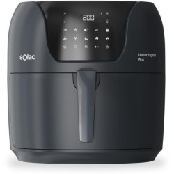 Еър фрайър Solac Léviter Digital 7 Plus – 7,4L капацитет, 1800W мощност и 10 автоматични програми