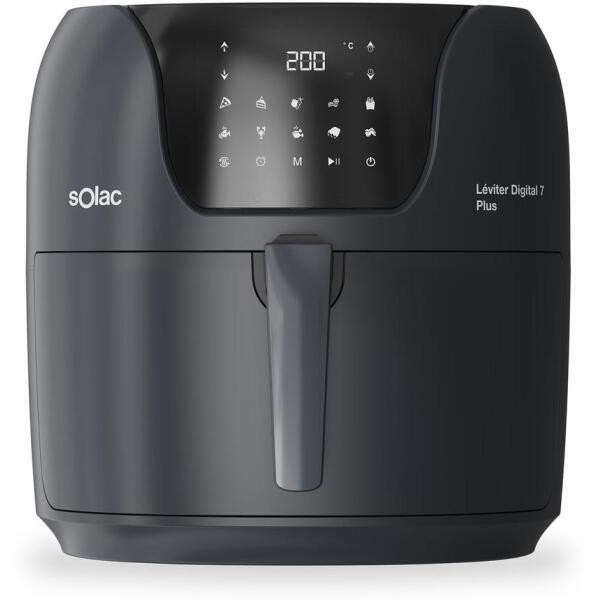 Еър фрайър Solac Léviter Digital 7 Plus – 7,4L капацитет, 1800W мощност и 10 автоматични програми 1
