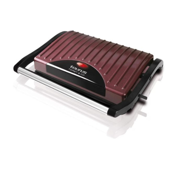 Уред за сандвичи и панини Taurus TOAST & CO – 700W, грил плочи 23x15 см, накланяща се горна плоча