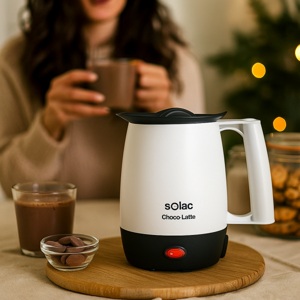 Уред за затопляне на мляко и правене на горещ шоколад Solac Choco-Latte