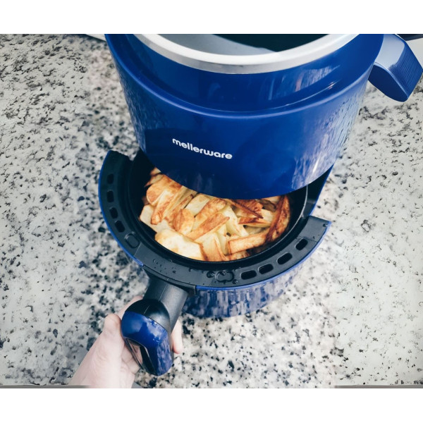 Еър файър с горещ въздух Mellerware - Air fryer Crunchy Blue 3