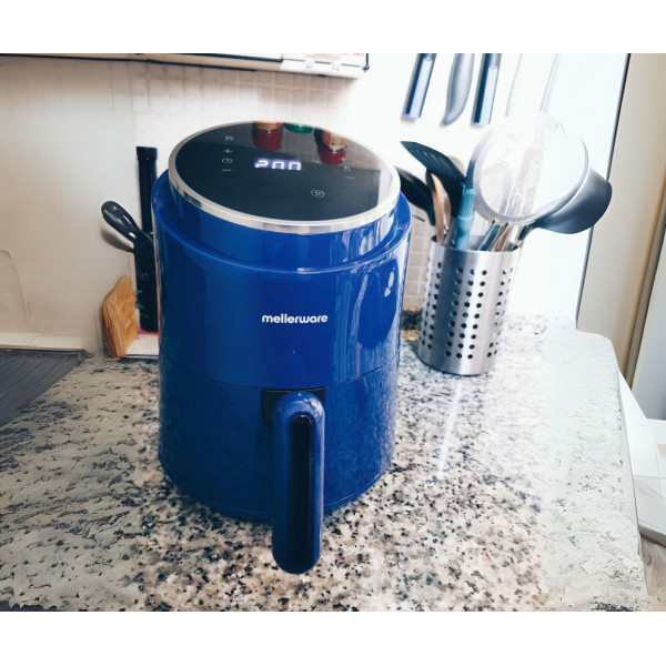 Еър файър с горещ въздух Mellerware - Air fryer Crunchy Blue 2