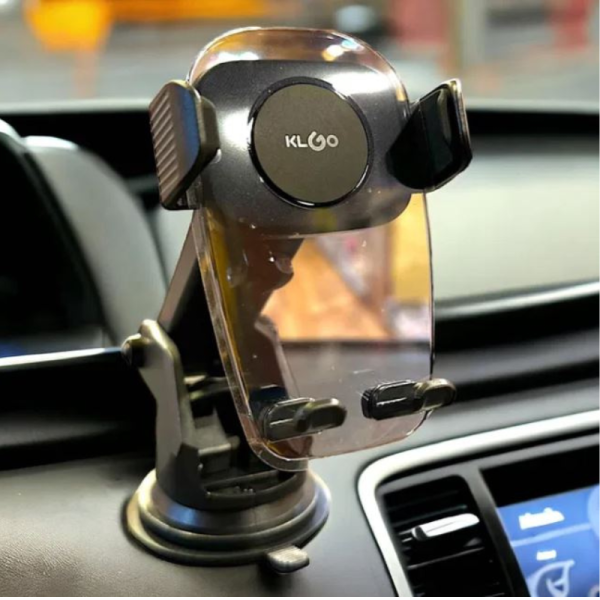 Универсална гравитационна стойка за телефон KLGO Z10– за автомобил, 360°, стабилно захващане 5 — 4sales Универсална гравитационна стойка за телефон KLGO Z10– за автомобил, 360°, стабилно захващане 5