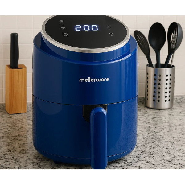 Еър файър с горещ въздух Mellerware - Air fryer Crunchy Blue