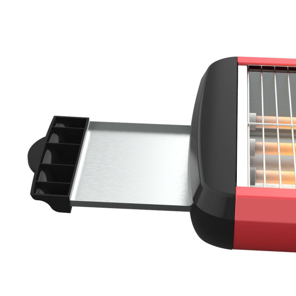 Хоризонтален тостер Solac Stillo Red 3 5