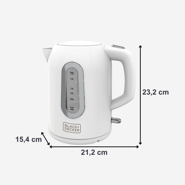 Електрическа кана Black+Decker BXKE2204E 2200W, 1.7L