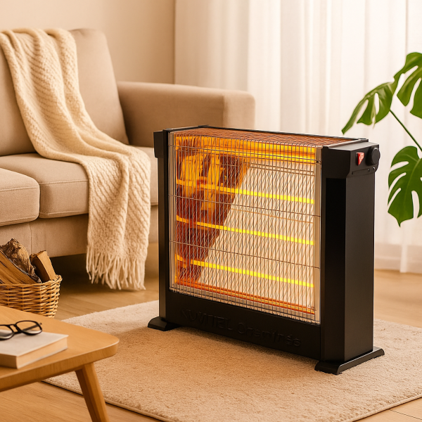 Кварцова печка LUXELL KS-2760, 2200W, 4 тръби 5 — 4sales Кварцова печка LUXELL KS-2760, 2200W, 4 тръби