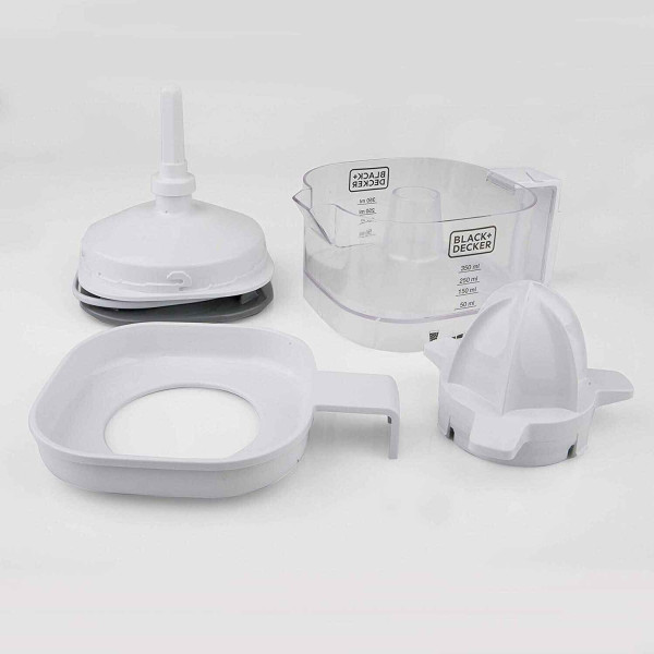 Цитрус преса сокоизтисквачка Black&Decker BXCJ25E, 25W, 350 мл, Бял 3 — 4sales Цитрус преса сокоизтисквачка Black&Decker BXCJ25E, 25W, 350 мл, Бял 3