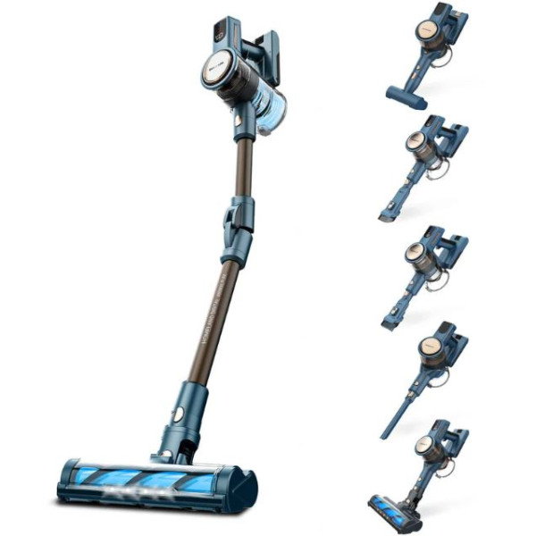 Безкабелна прахосмукачка Taurus Homeland Digital Animal Flex – 15W с дигитален мотор и мощна турбо четка за животински косми