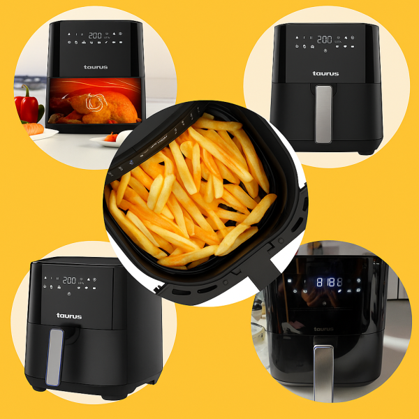 Taurus Living Essentials – фритюрник с горещ въздух (Air Fryer), 5L, 1450W 5
