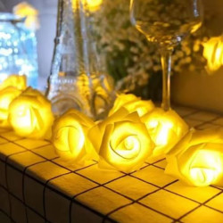 Декоративни интериорни LED лампички рози SD16