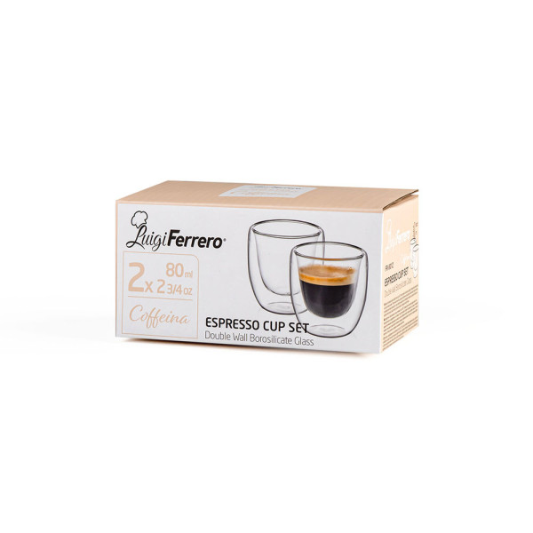 Комплект еспресо машина MUHLER MCM-33 + 2 стъклени чаши Luigi Ferrero Caffeina 80ml FR-8012 ПОДАРЪК