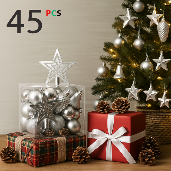 Коледна декорация, 45 броя - SD37