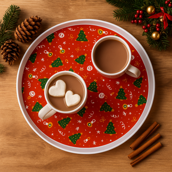 Практична Коледна табла с елхички 1