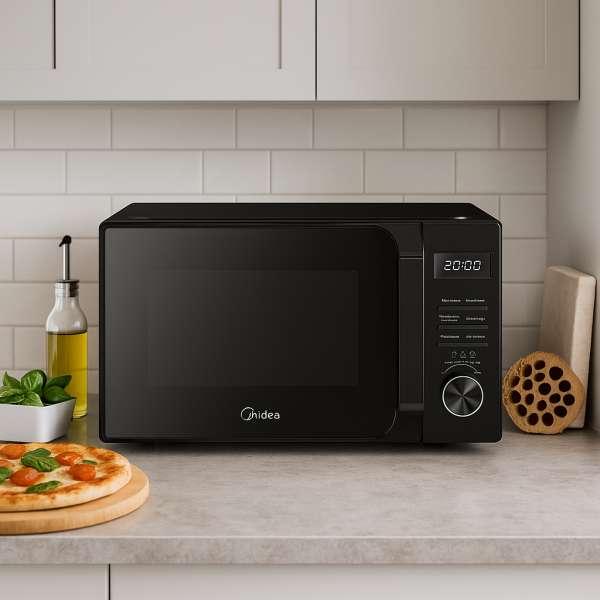 Микровълнова фурна MIDEA AG20CF2EBK 700W, Функция грил, 20L