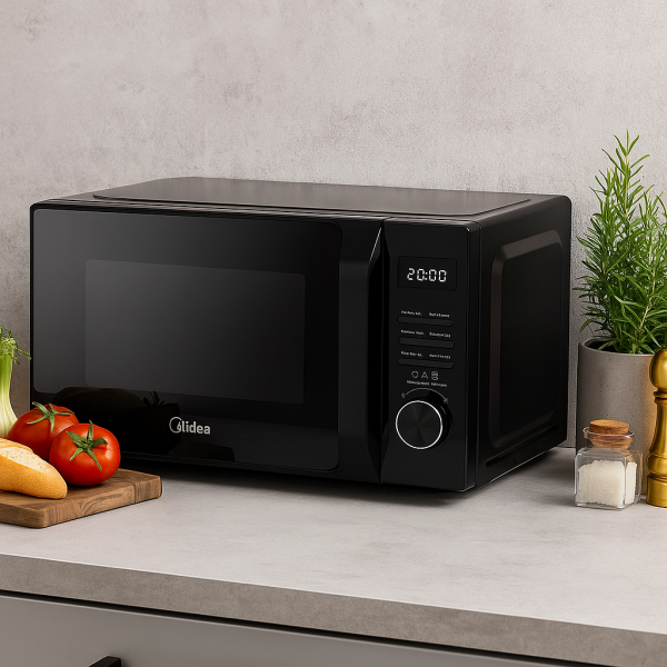 Микровълнова фурна MIDEA AG20CF2EBK 700W, Функция грил, 20L