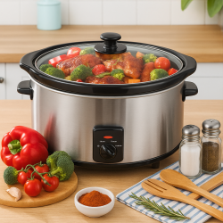Slow Cooker тенджера Royalty Line SLC1012/SLC1013 – спестява време, съхранява вкуса