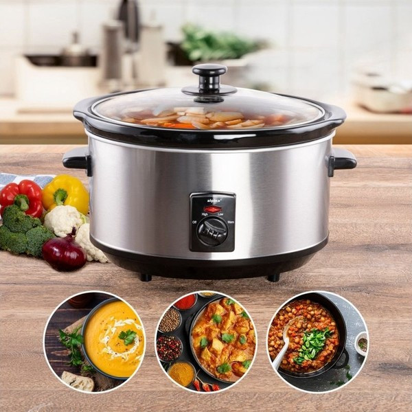 Slow Cooker тенджера Royalty Line SLC1012/SLC1013 – спестява време, съхранява вкуса 4