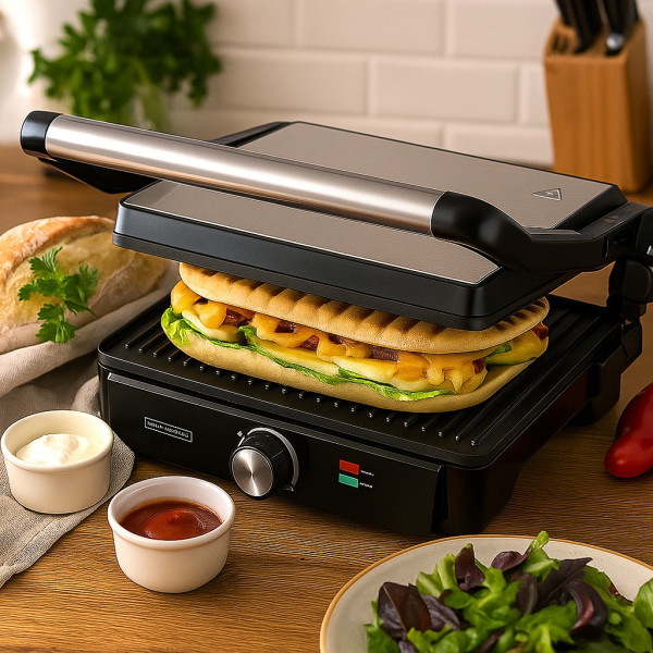 Тостер-грил 2 в 1 Royalty Line RL-PG7937 – 2000W 4