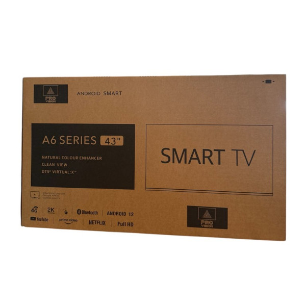 Телевизор A6 SMART Full HD – 32 и 43 инча с Android, Netflix и YouTube
