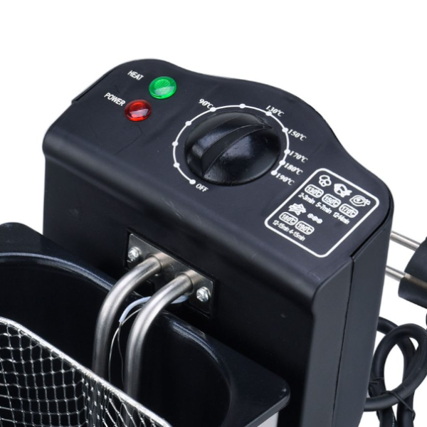Електрически фритюрник Royalty Line RL-EFT2000, 1.5L, 2000W 5