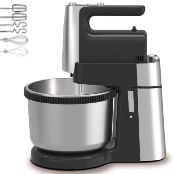Миксер с купа Royalty Line RL-HM19015, 700W, 6 бъркалки, 3 л, Турбо, 5 скорости