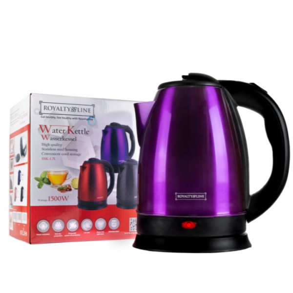 Електрическа кана Royalty Line RL-SSK1.7L, 1500W 7
