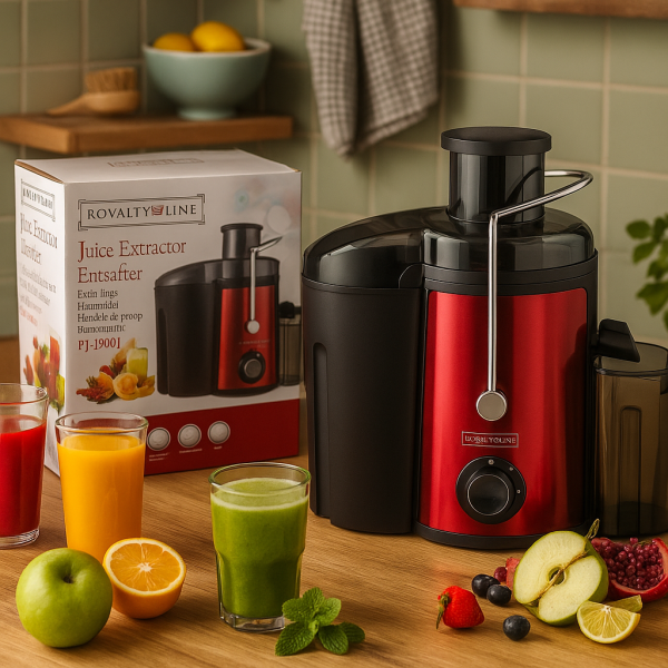 Сокоизстисквачка Royalty Line PJ-19001, 700W, 2 скорости+Pulse, 0.450 ml, Система против капене 4