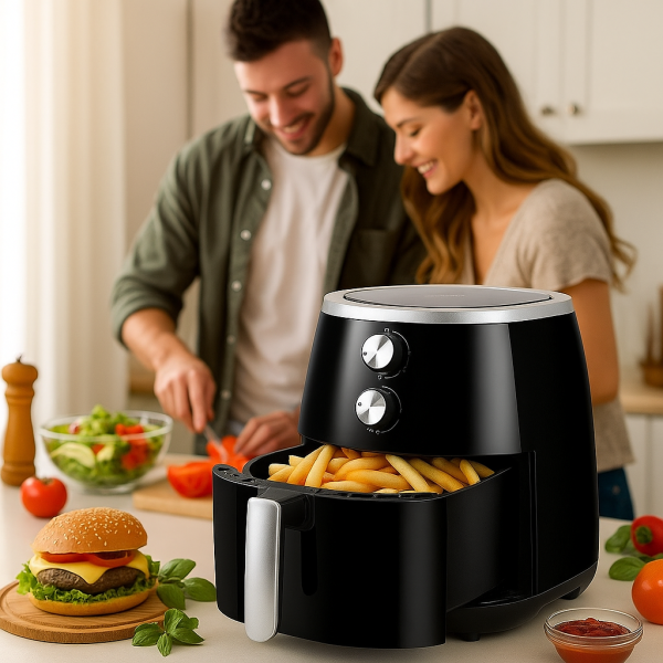 Уред за готвене с горещ въздух Royalty Line RL-AF1500.37D - Air Fryer 5L
