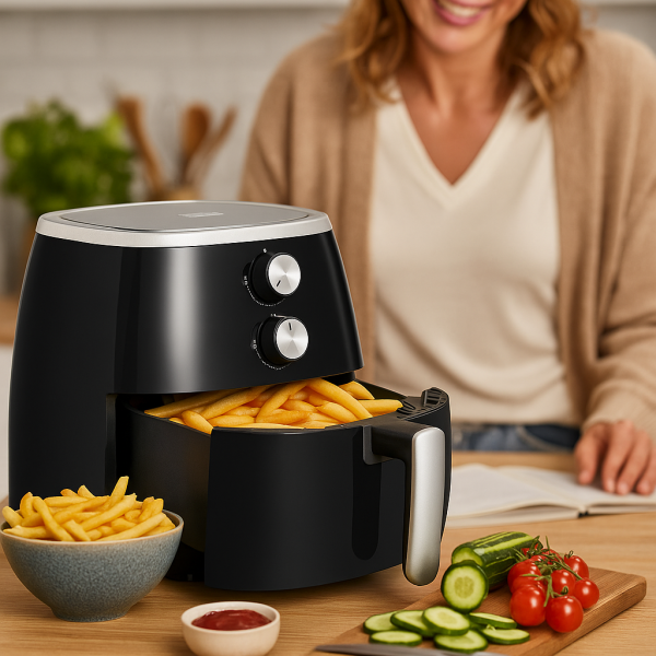 Уред за готвене с горещ въздух Royalty Line RL-AF1500.37D - Air Fryer 5L 5
