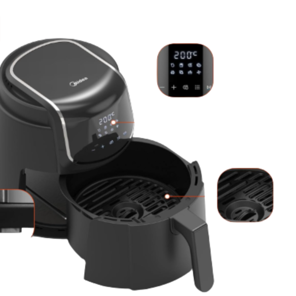 Фритюрник с горещ въздух Midea InnerChef Crispy – MF-CN40C2 7