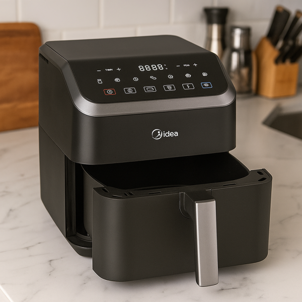 Midea Air Fryer MAD55000ADK – 5L въздушен фритюрник за здравословно и бързо готвене